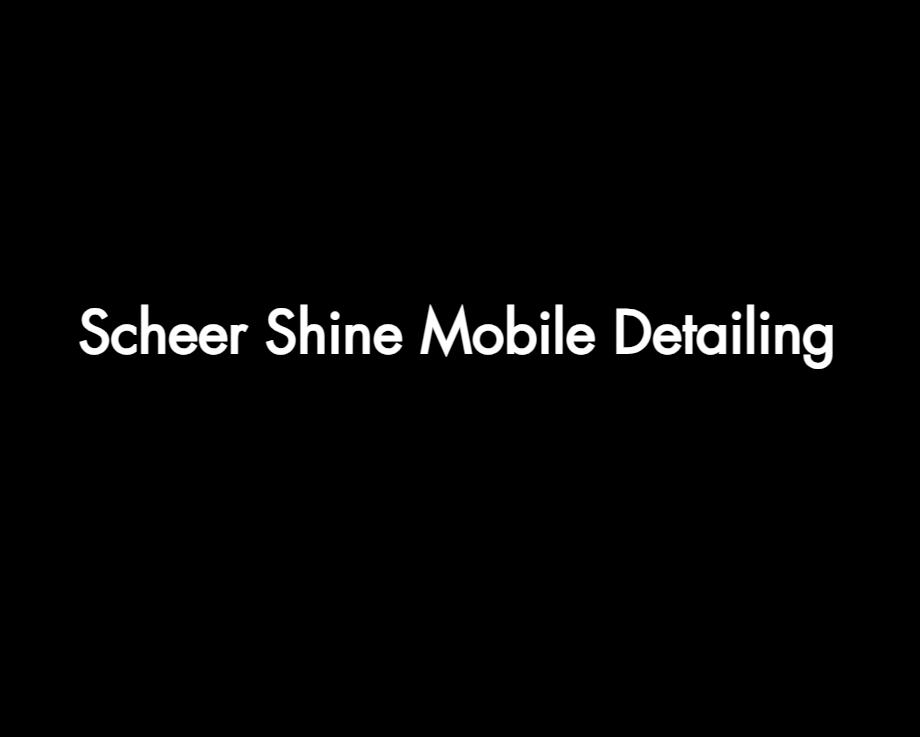 Scheer Shine Mobile Detailing logo