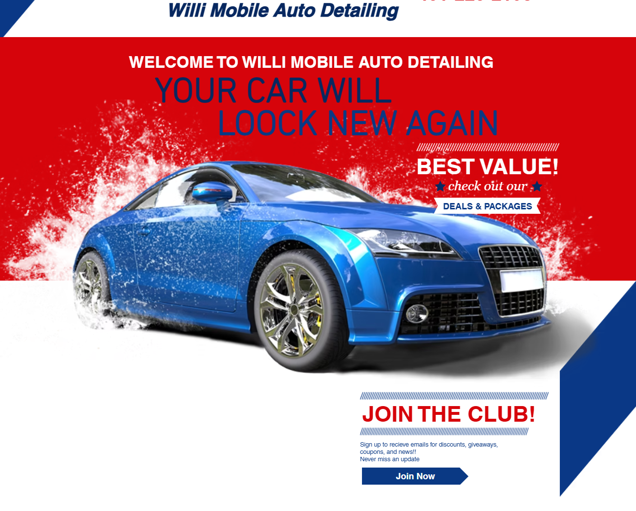 Willi Mobile Auto Detailing logo